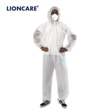 LIONCARE® CoverBasic Polipropilenski osnovni zaščitni kombinezon za enkratno uporabo